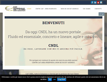 Tablet Screenshot of cndl.it